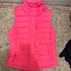 Vibrant Pink Puffer Vest